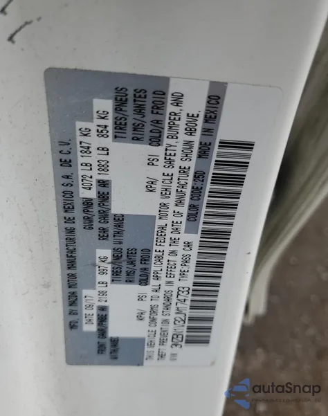 2018 Mazda 3 Touring from USA, damaged, VIN 3MZBN1V32JM174733